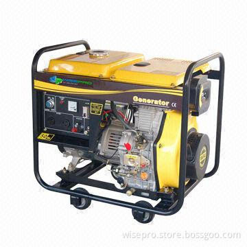 Portable diesel generator, 2-6kW, CE, GS, EPA certificate, low noise, low fuel consumption